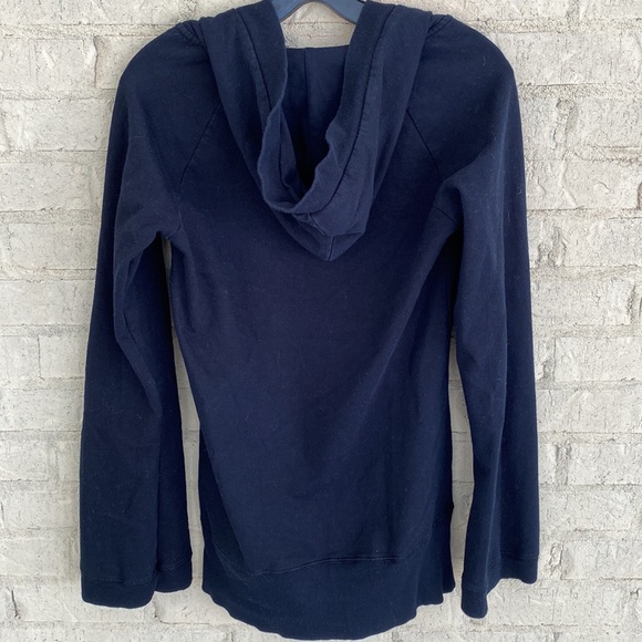LAmade vintage v neck bell sleeve sweatshirt tunic hoodie. Size M - Picture 2 of 8